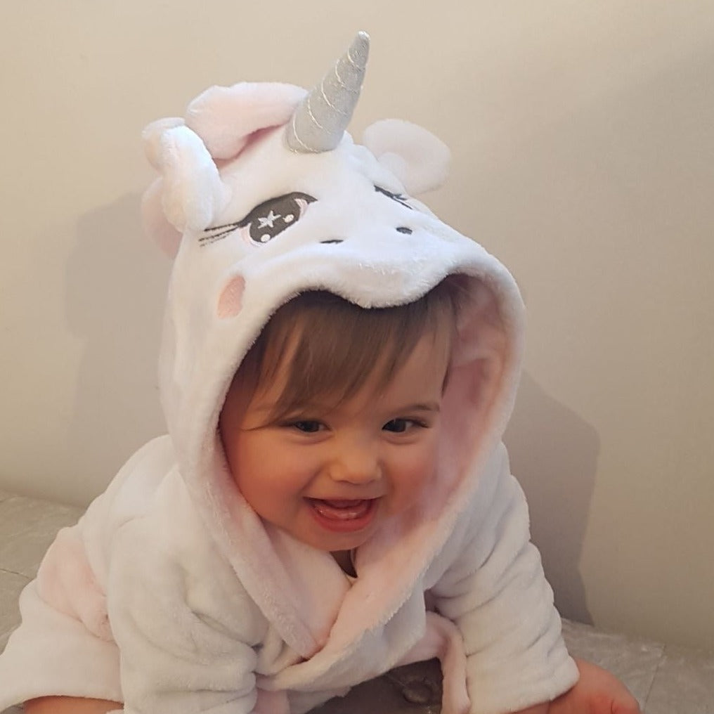 Unicorn dressing shop gown children's